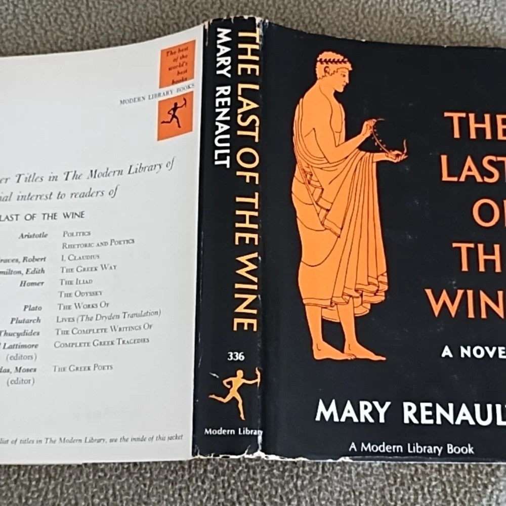 Mary Renault The Last Of The Wine 1956 Ancient Greece Historical Novel Hardcover